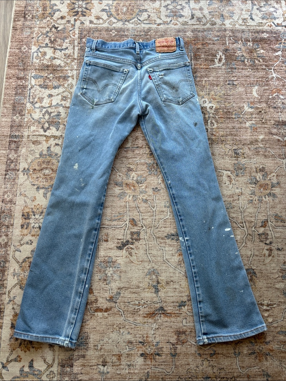 Levi's Men's Light Blue Bootcut Jeans